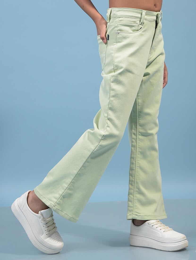 girls solid mid rise bootcut jean - 21933580 - Standard Image - 2