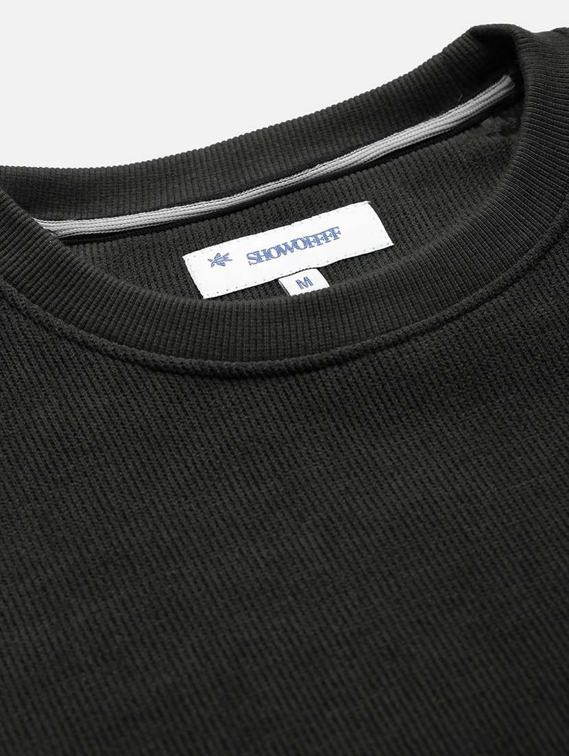 men solid long sleeve regular fit pullover - 21933591 -  Standard Image - 2