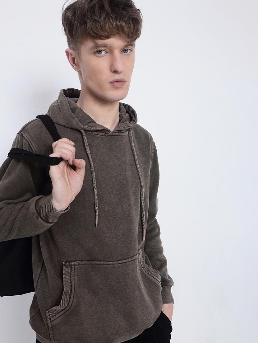 men solid long sleeve regular fit sweatshirt - 21933595 -  Zoom Image - 0
