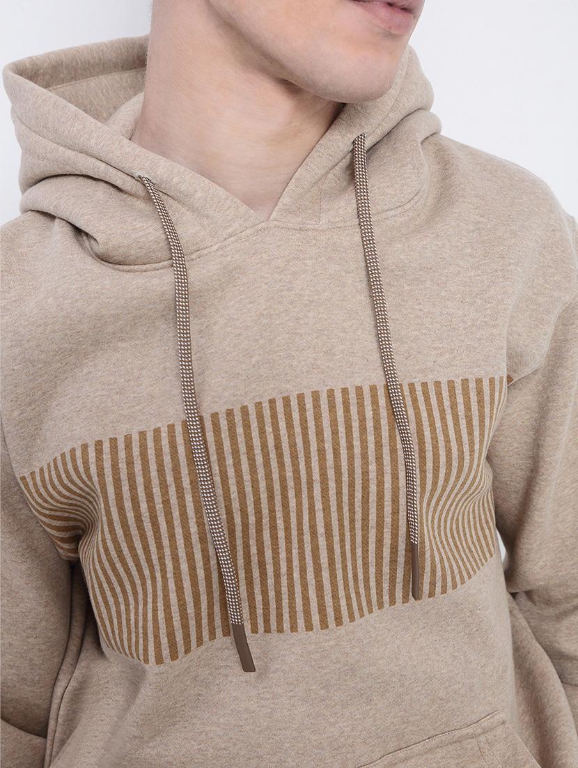 men chest print long sleeve regular fit sweatshirt - 21933597 - Standard Image - 2