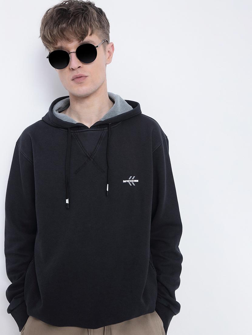 men solid long sleeve regular fit sweatshirt - 21933601 - Zoom Image - 0