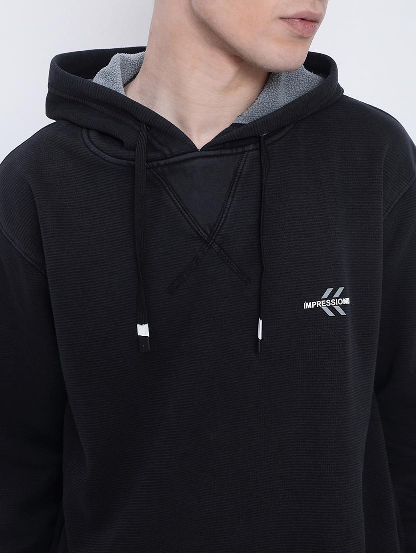 men solid long sleeve regular fit sweatshirt - 21933601 - Standard Image - 2