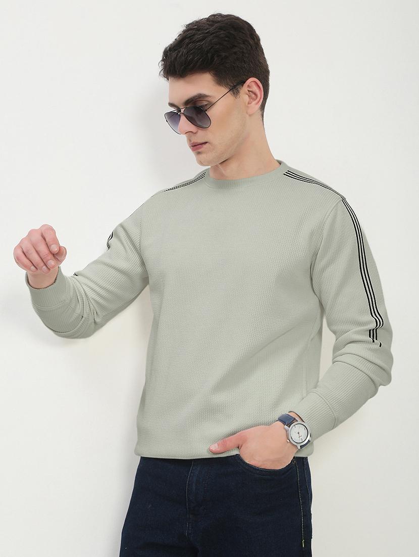 men solid long sleeve regular fit sweatshirt - 21933621 - Zoom Image - 0