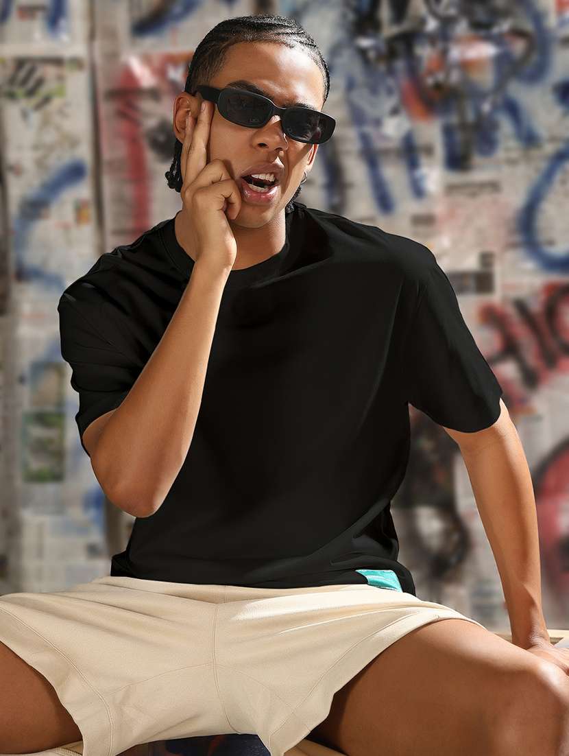 men printed short sleeves loose fit t-shirt - 21933637 -  Zoom Image - 0