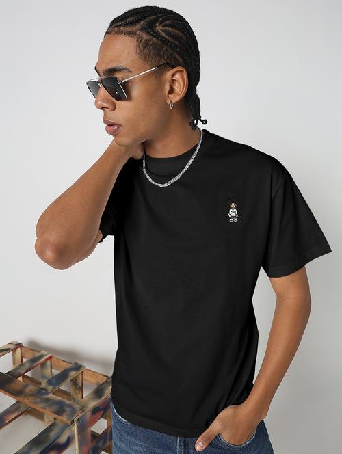 men printed short sleeves loose fit t-shirt - 21933638 - Standard Image - 0