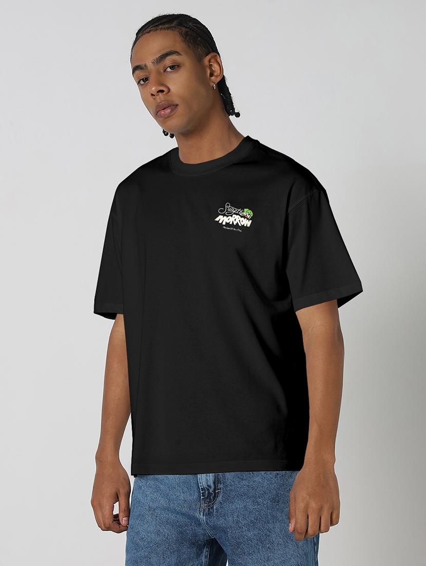 men printed short sleeves loose fit t-shirt - 21933643 - Standard Image - 2