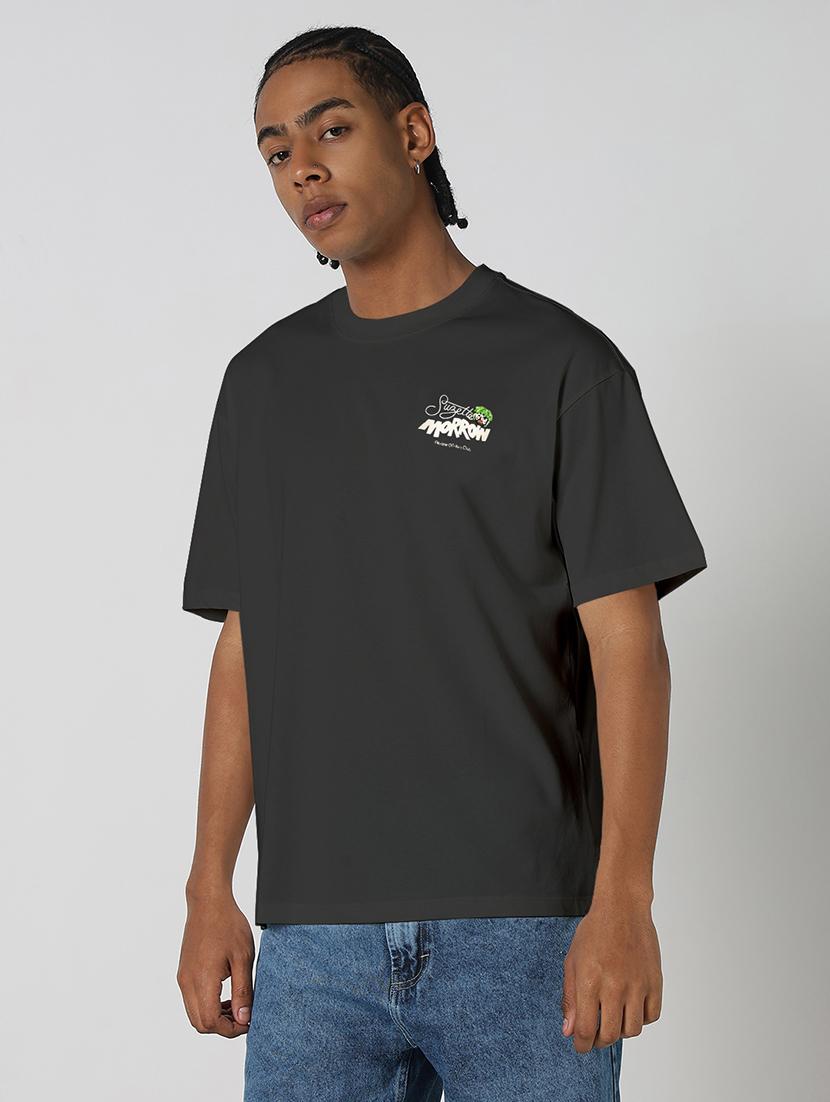 men printed short sleeves loose fit t-shirt - 21933644 - Standard Image - 2