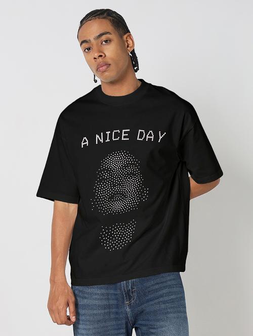 men printed short sleeves looseit t-shirt - 21933646 -  Standard Image - 0