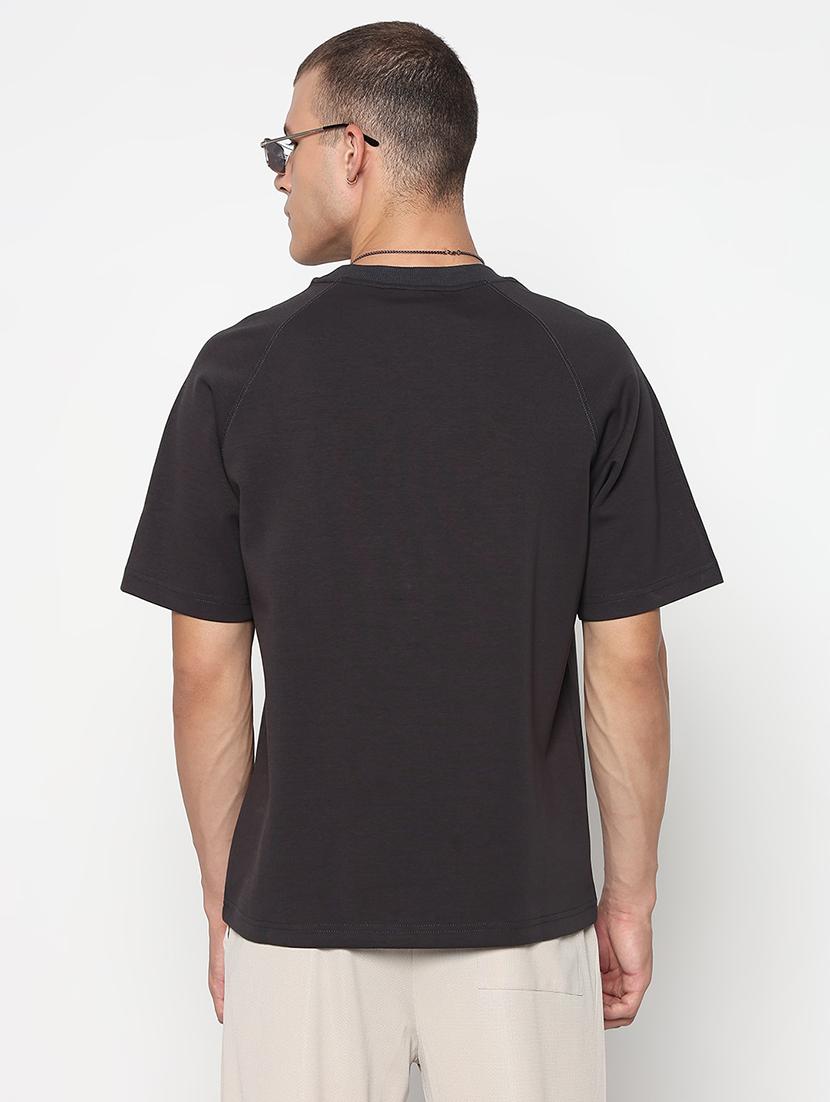 men solid short sleeves loose fit t-shirt - 21933662 - Standard Image - 2