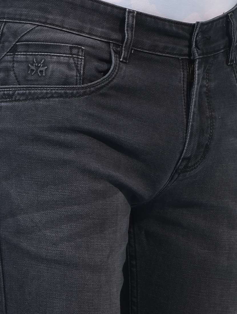 men solid mid rise slim fit jean - 21933808 - Standard Image - 7