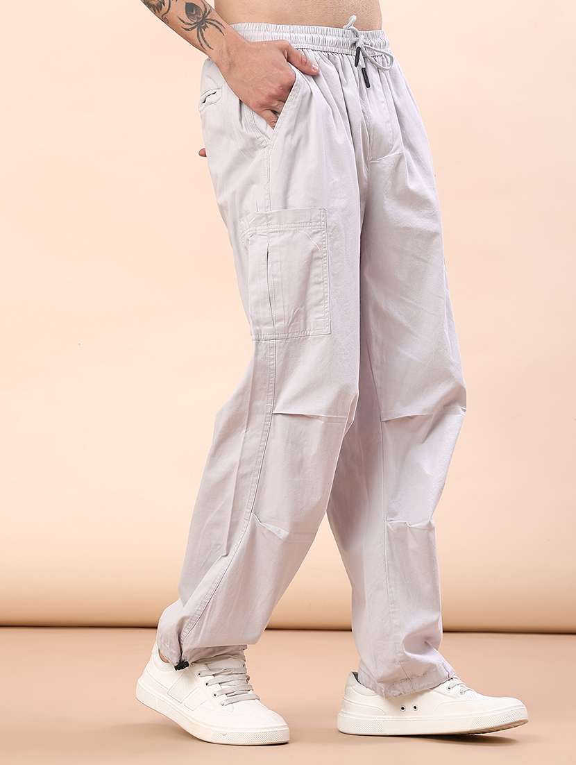 grey cotton cargos - 21934133 -  Standard Image - 2