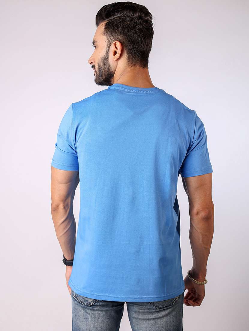 men front print short sleeve t-shirt - 21934747 - Standard Image - 2