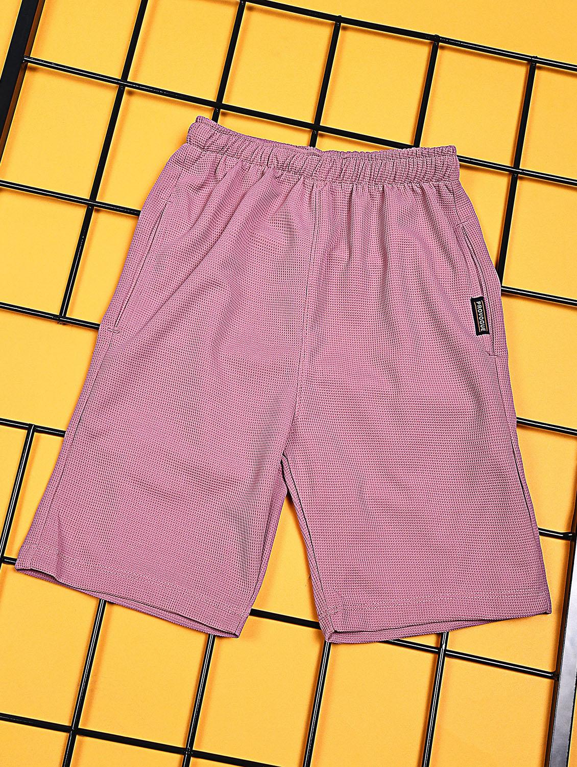 boys solid shirt & shorts co-ords set - 21934754 - Standard Image - 2