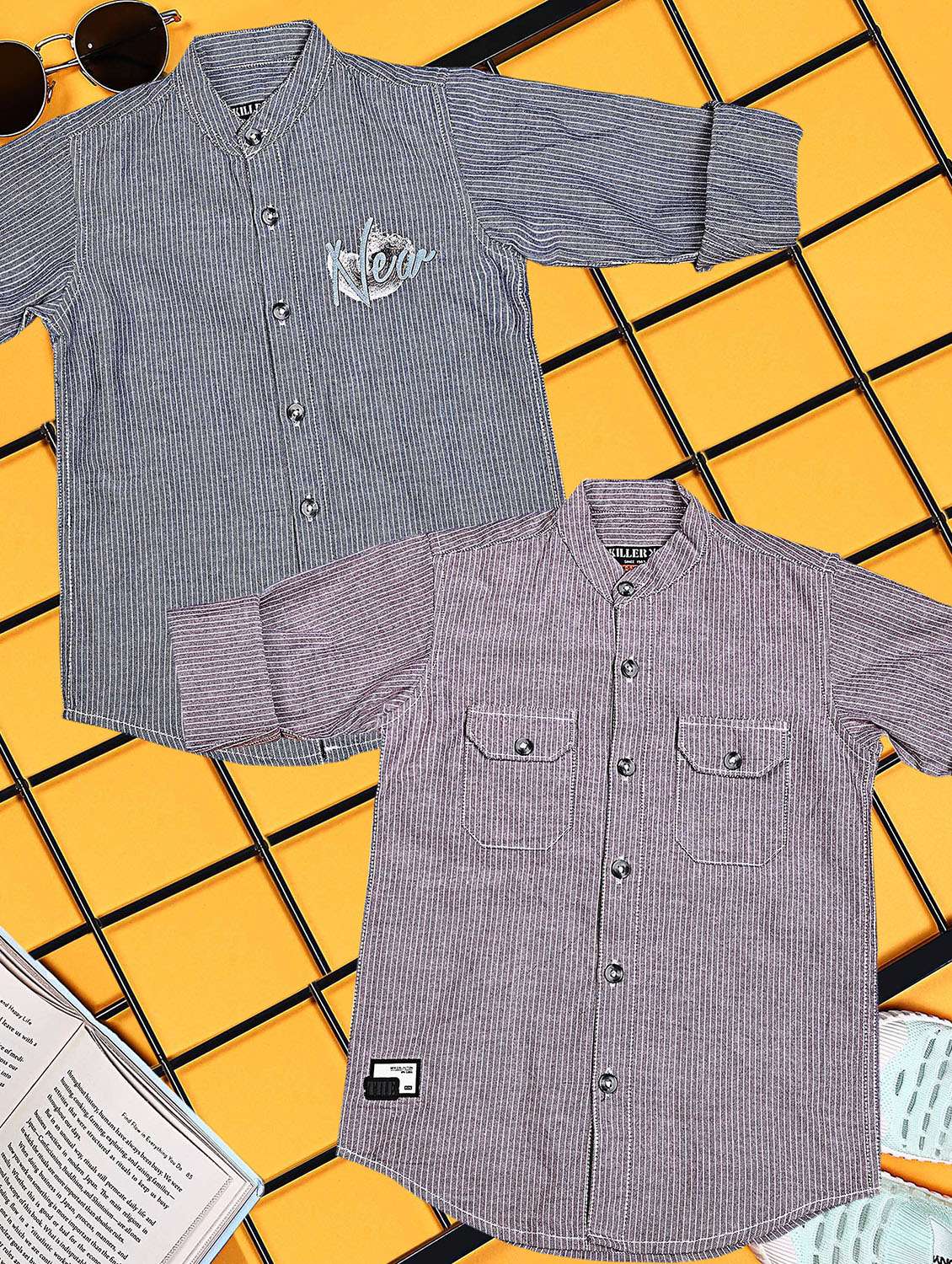 multi colored cotton shirt