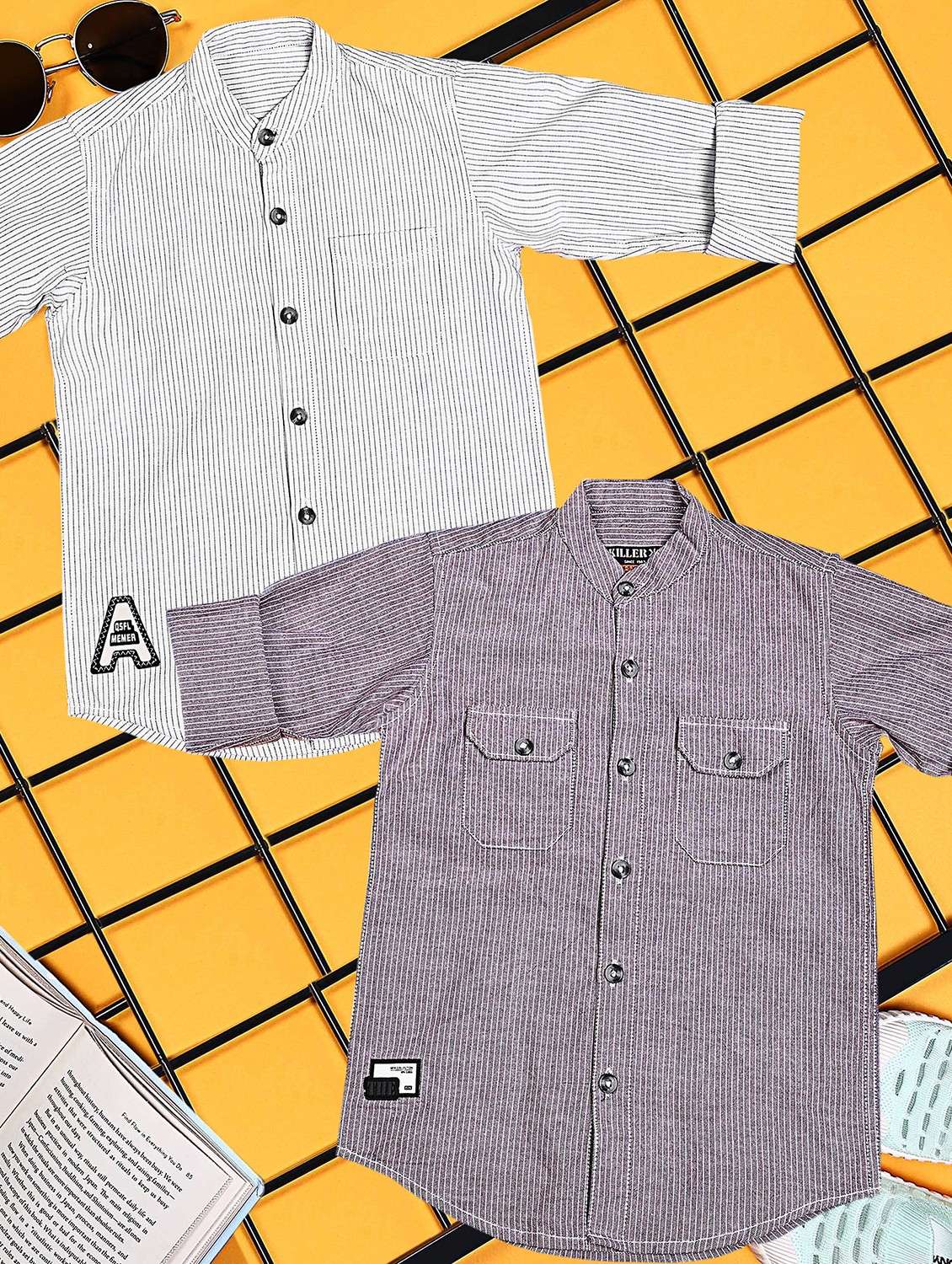 multi colored cotton shirt