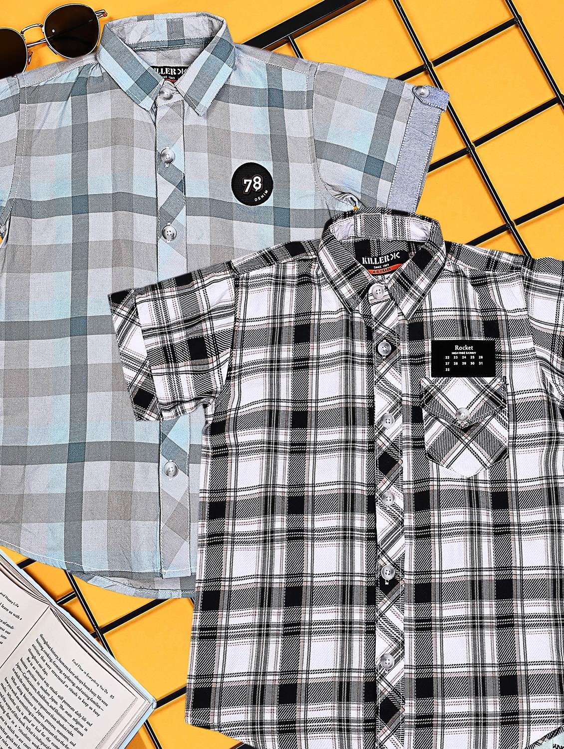 multi colored cotton shirt