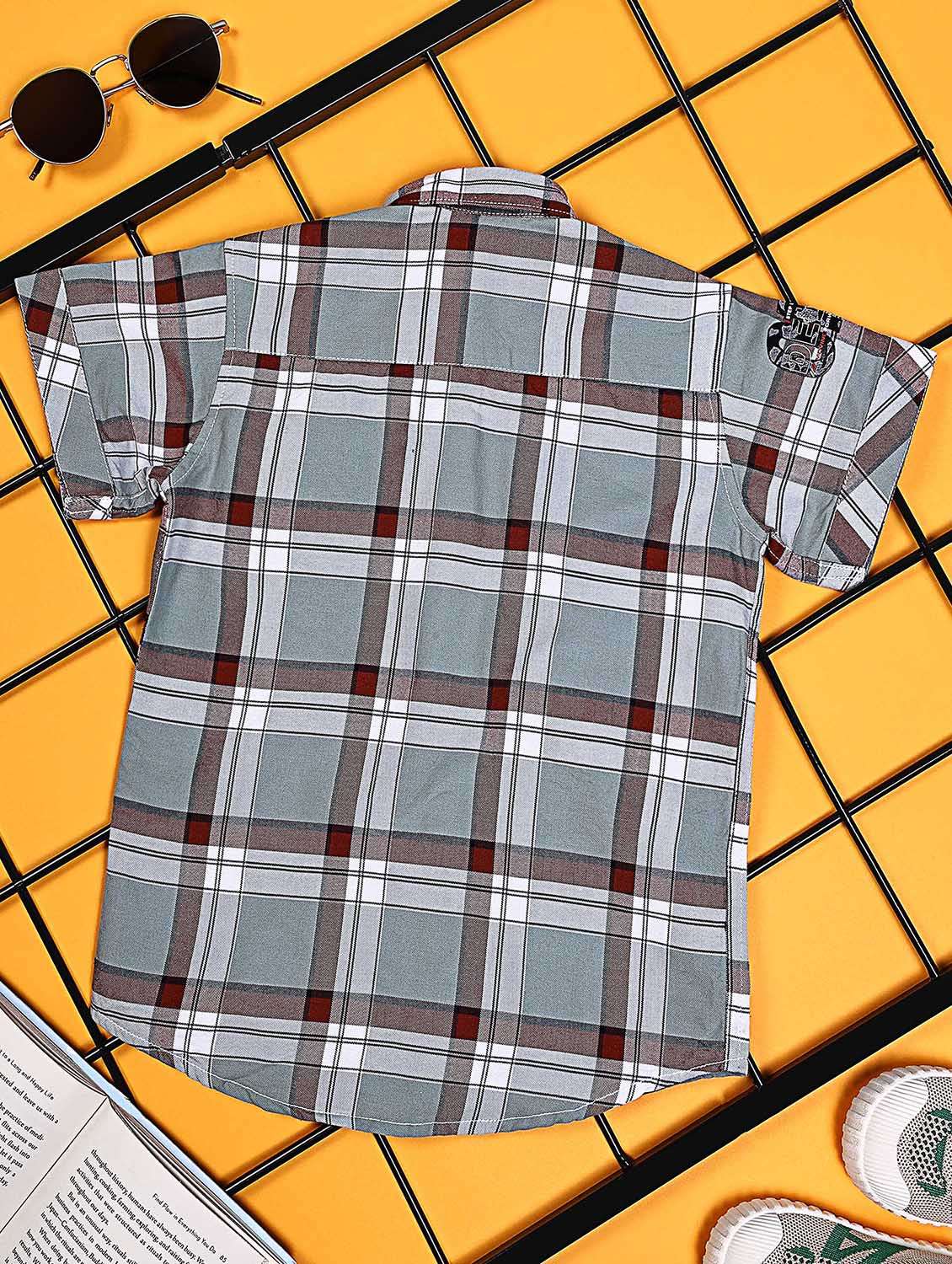 multi colored cotton shirt - 21934923 -  Standard Image - 2