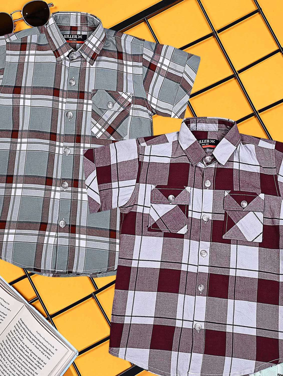 multi colored cotton shirt