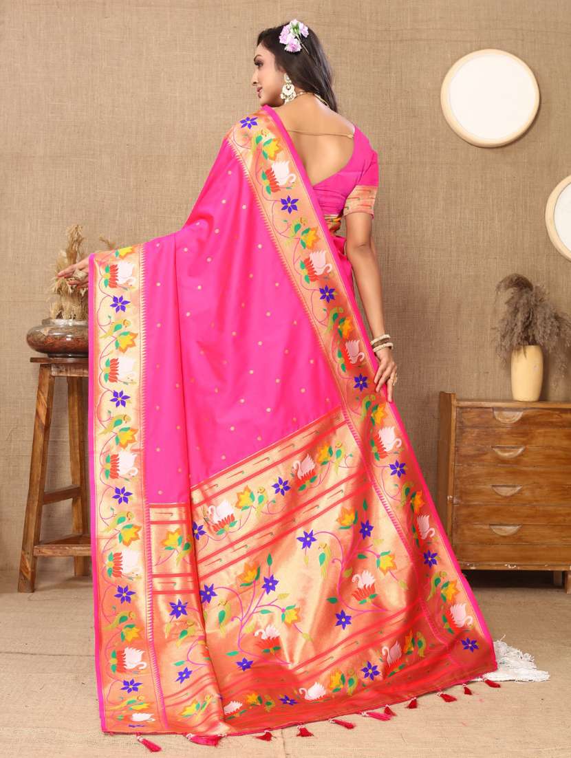 women self design paithani saree with blouse - 21935164 - Standard Image - 2