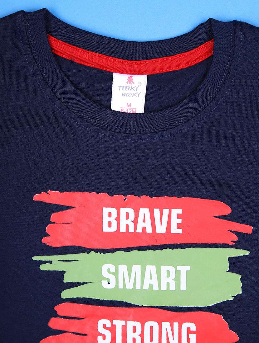 boys printed t-shirt & shorts twin set - 21935407 -  Standard Image - 2