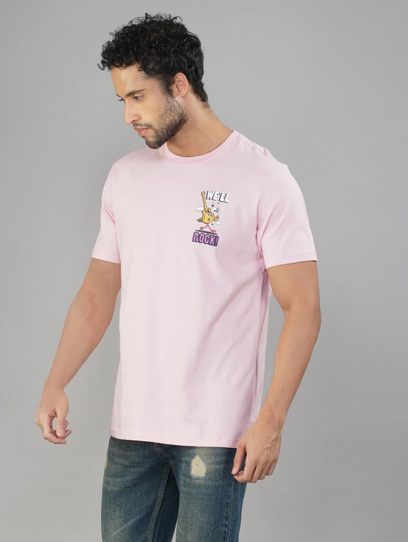 men printed short sleeve regular fit t-shirt - 21935553 - Standard Image - 2