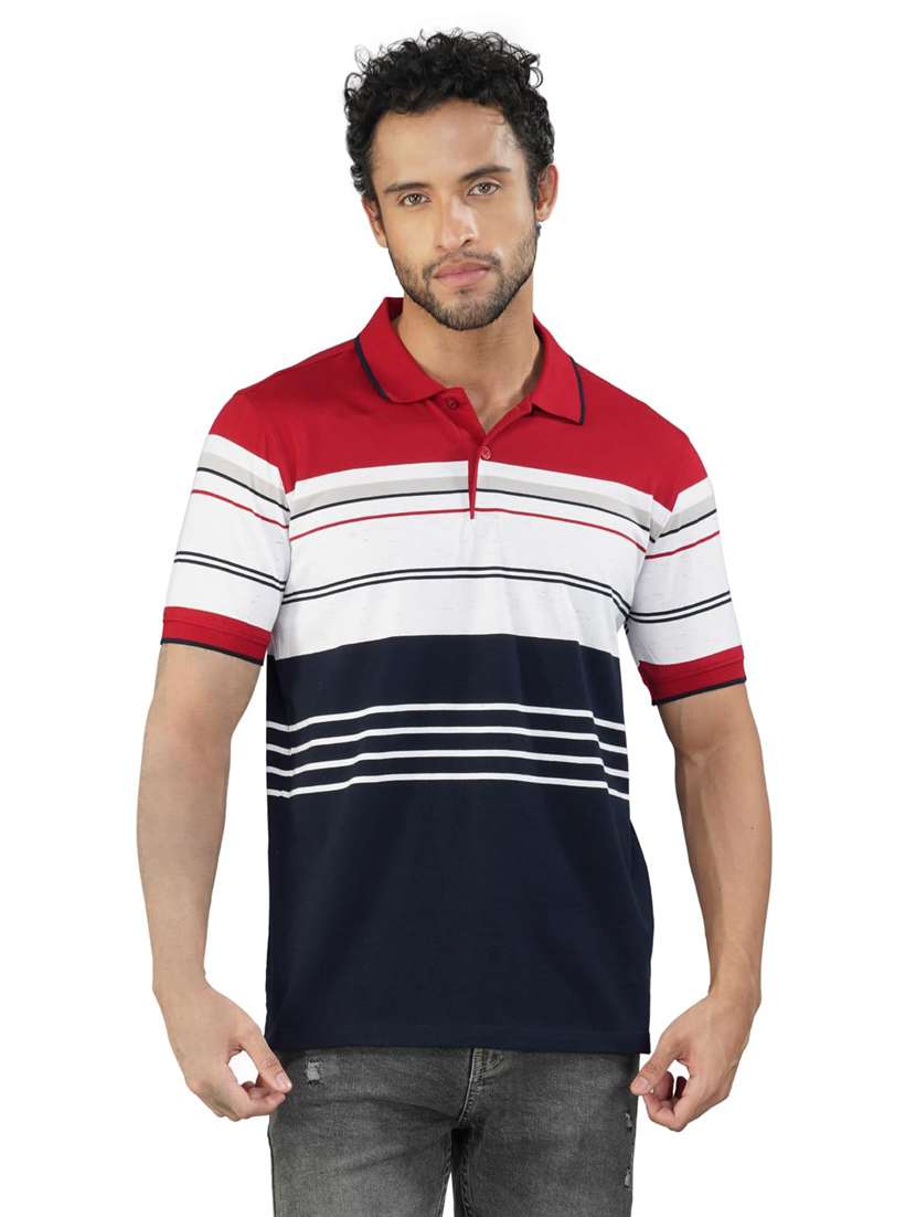 men color blocked short sleeve regular fit t-shirt - 21935578 -  Standard Image - 2