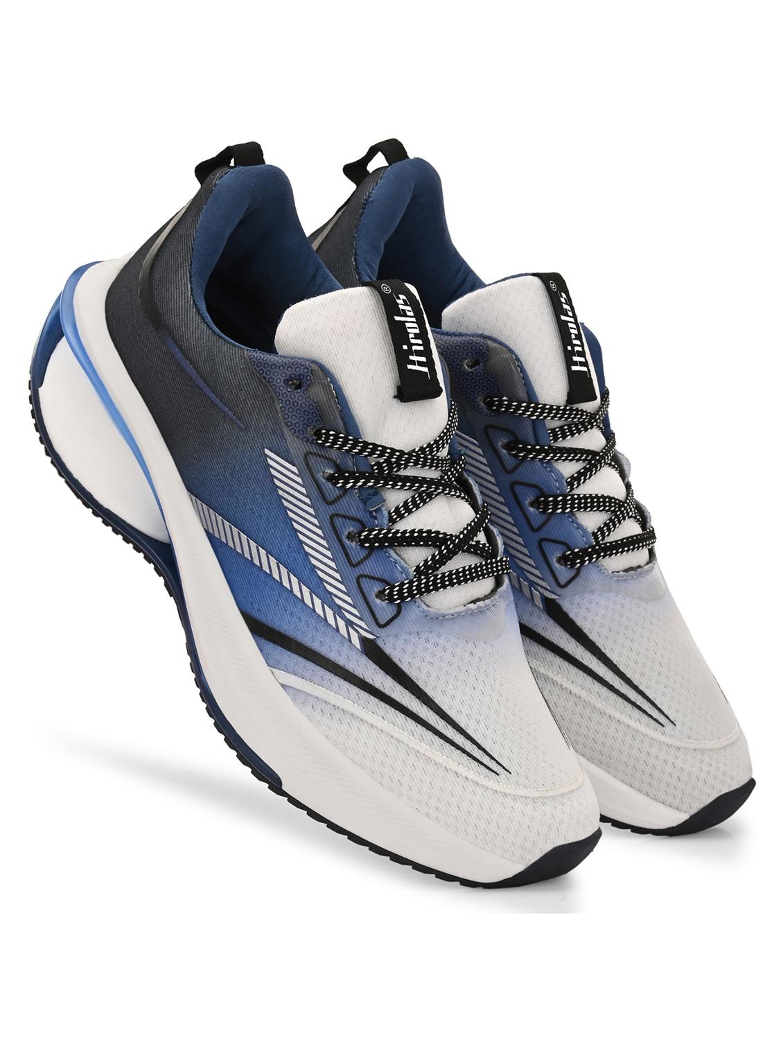 men navy blue lace up sport shoe - 21935679 - Standard Image - 2