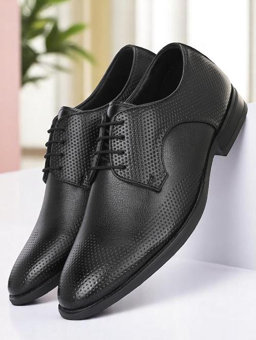 men black lace-up derby - 21935704 - Standard Image - 0