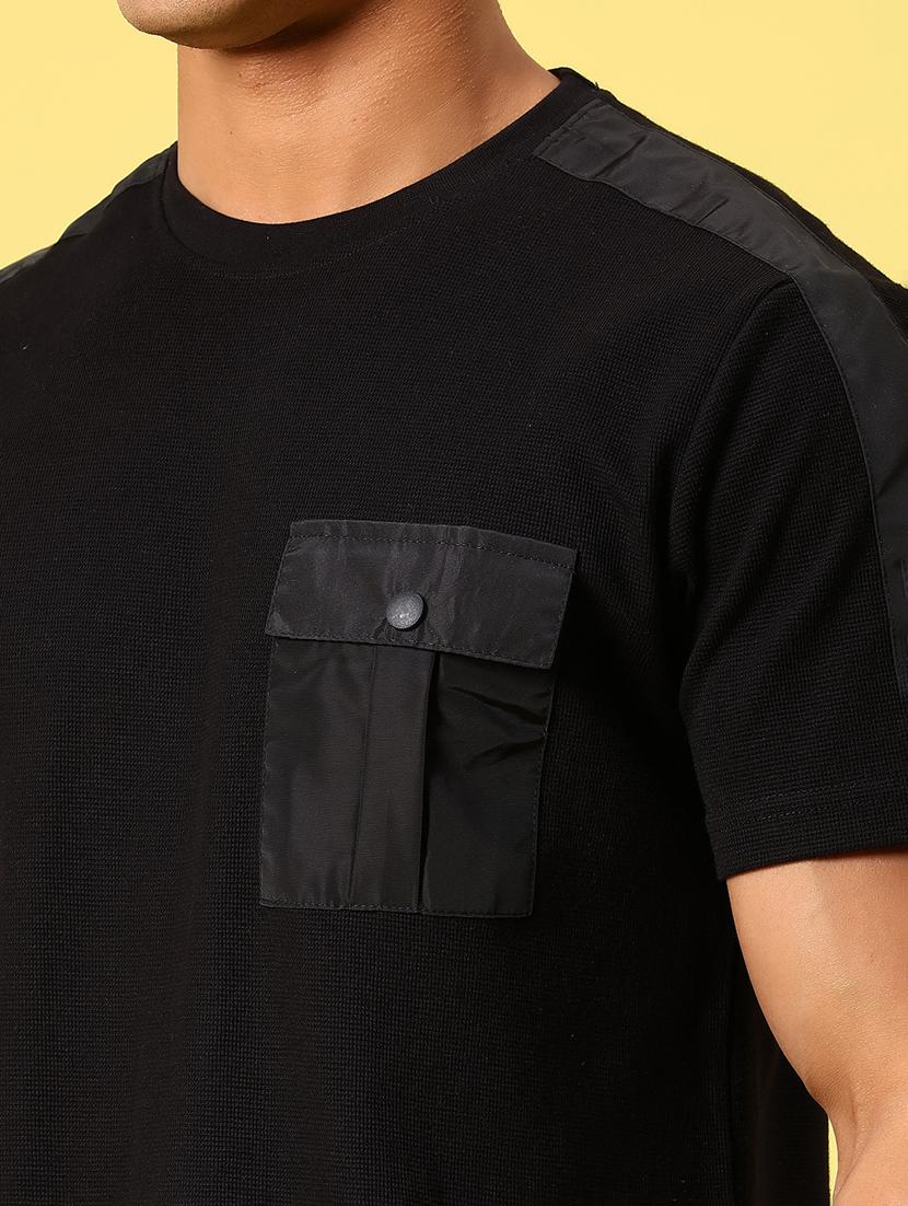 men solid short sleeve regular fit t-shirt - 21935868 - Standard Image - 2