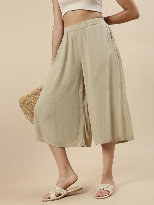 women solid high rise culottes  - 21935963 -  Standard Image - 0