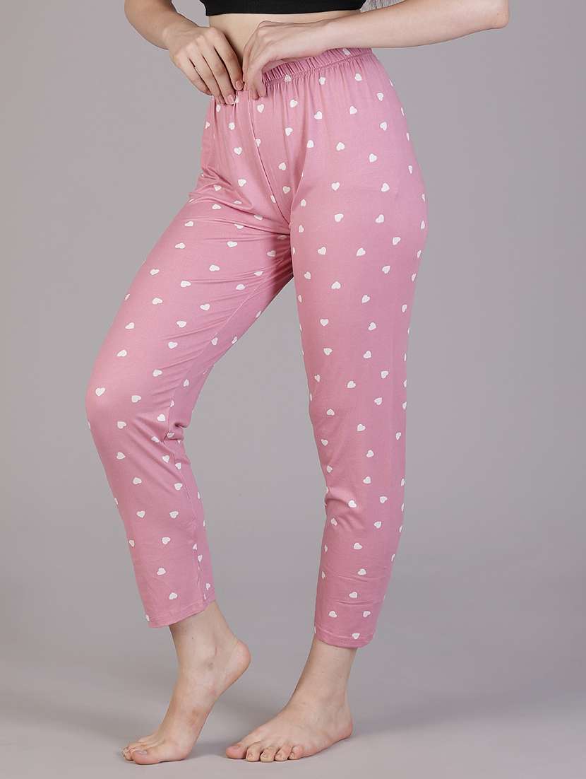 women printed mid rise pajama - 21936618 -  Standard Image - 2