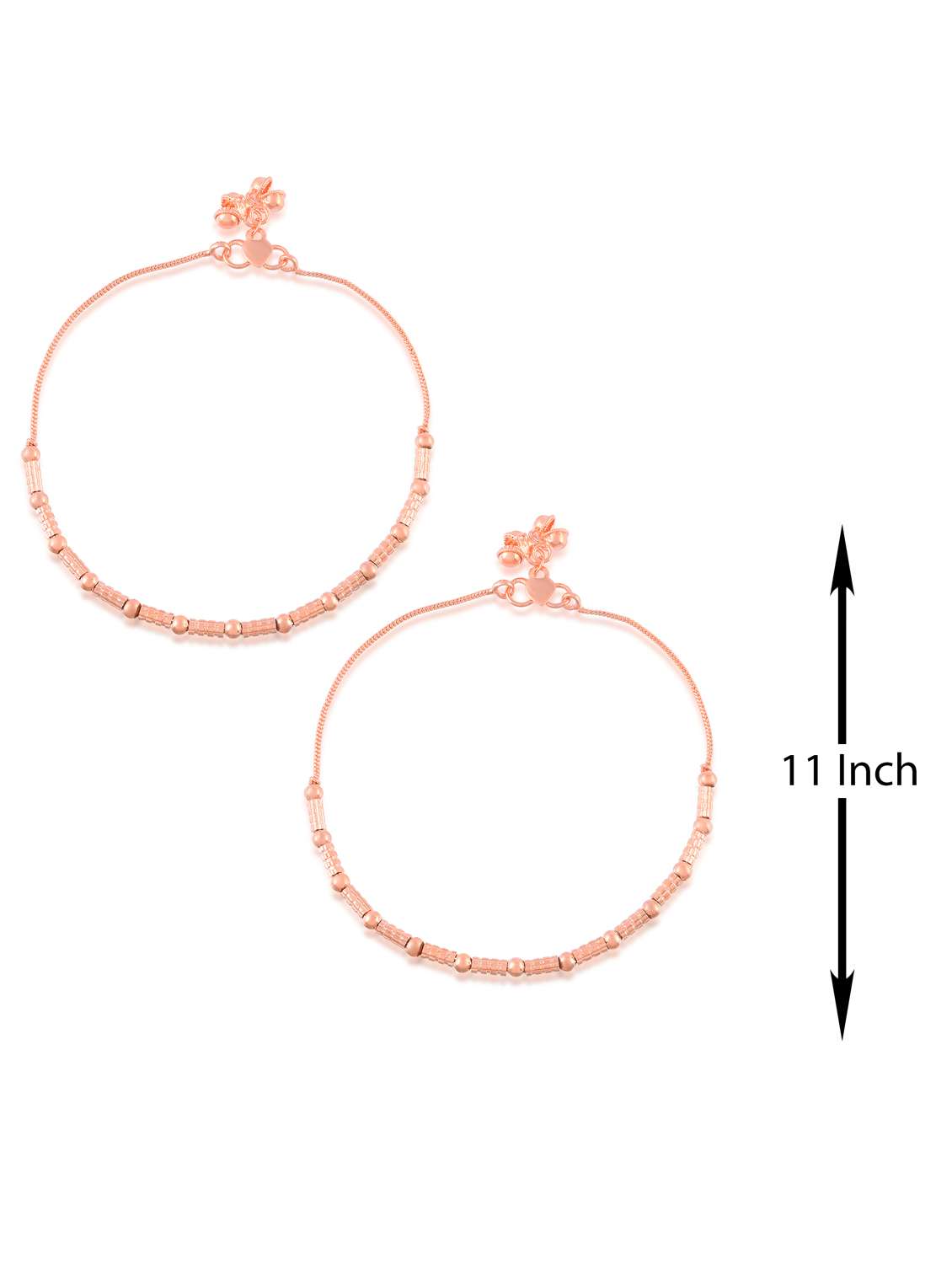 women copper brass anklet - 21936646 -  Standard Image - 2