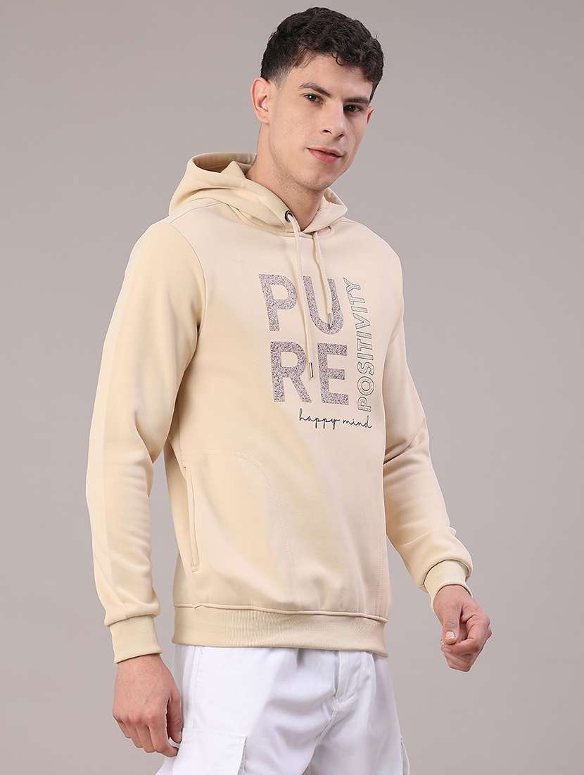 men printed long sleeve hooded sweatshirt - 21938564 -  Standard Image - 2