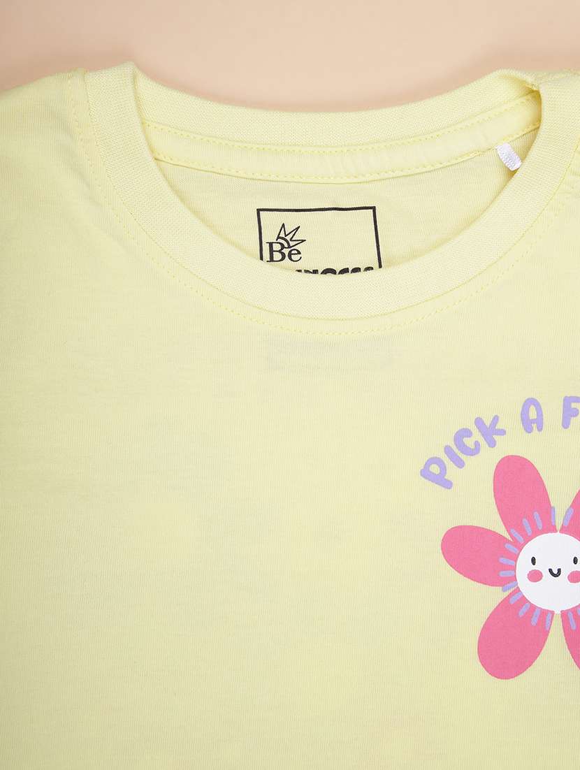 girls printed long sleeve regular fit tee - 21938593 -  Standard Image - 2