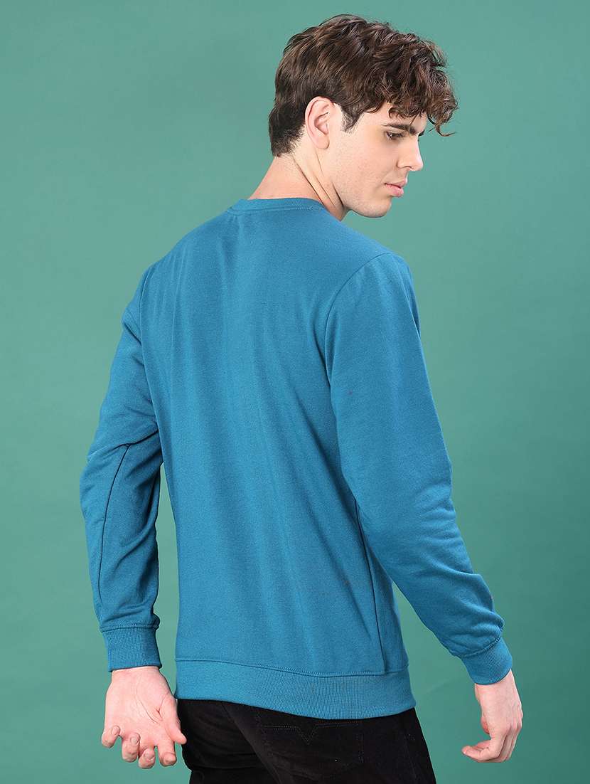 men printed long sleeve sweatshirt - 21938596 -  Standard Image - 2