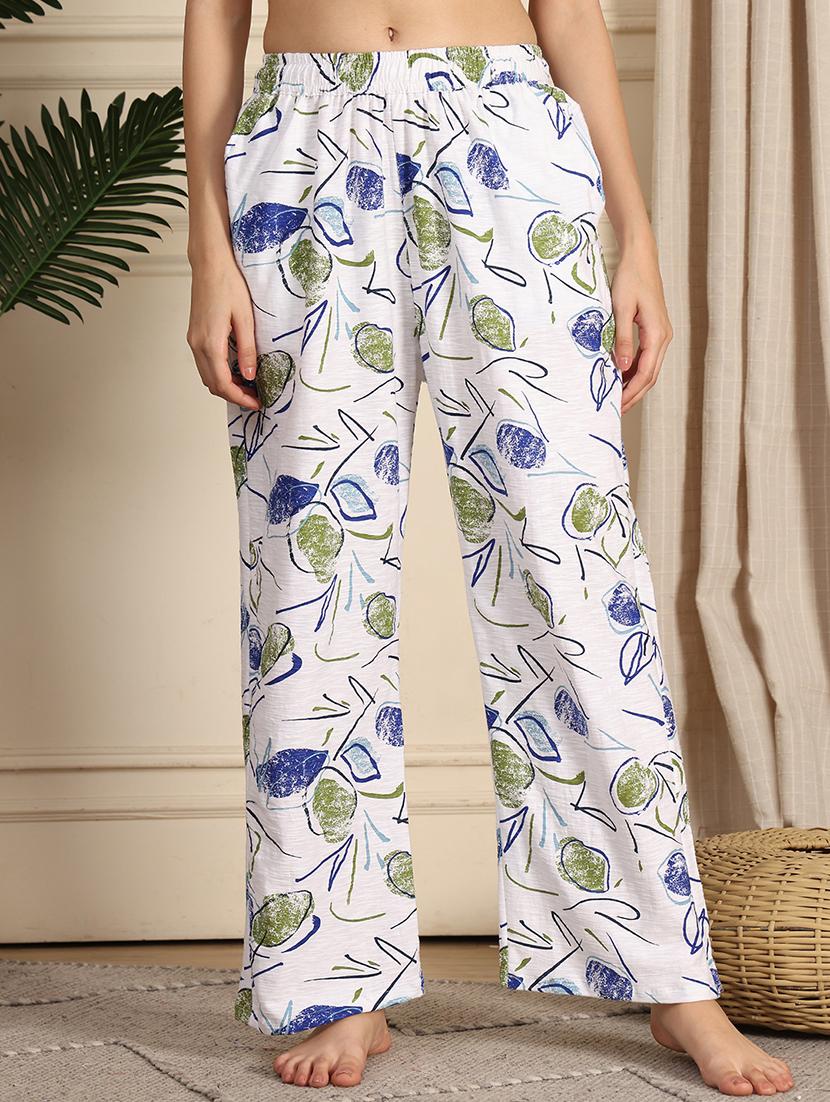 women printed mid rise full length pajama - 21939490 - Zoom Image - 0