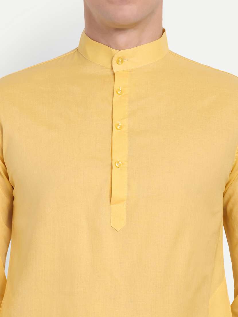 men mandarin neck kurta with trousers ethnic wear set - 21939562 -  Standard Image - 2