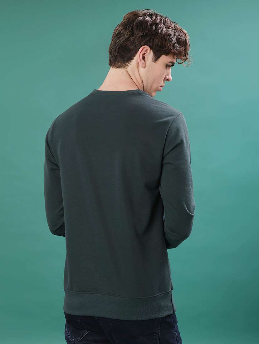 men printed long sleeve sweatshirt - 21939632 -  Standard Image - 2