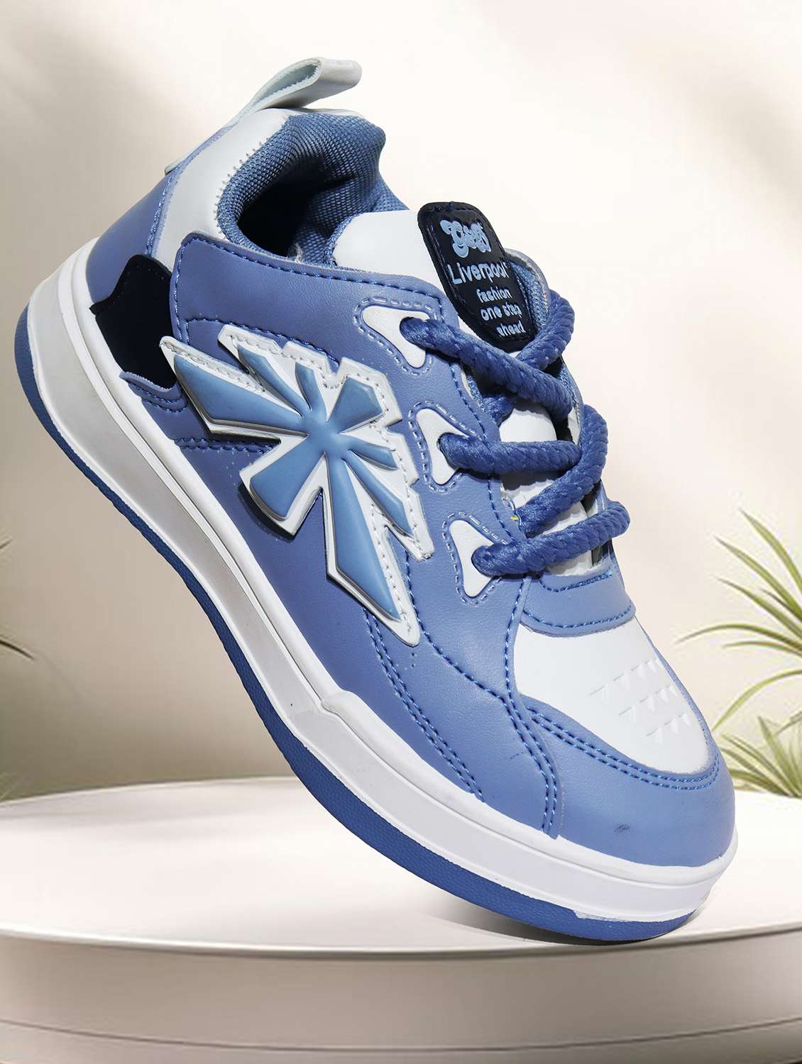 unisex color block lace up sneakers 