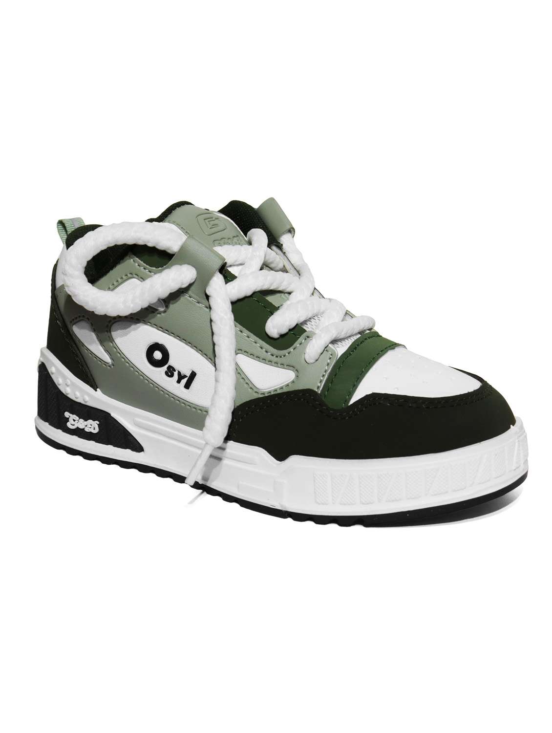 unisex color block lace up sneakers  - 21940024 -  Standard Image - 2