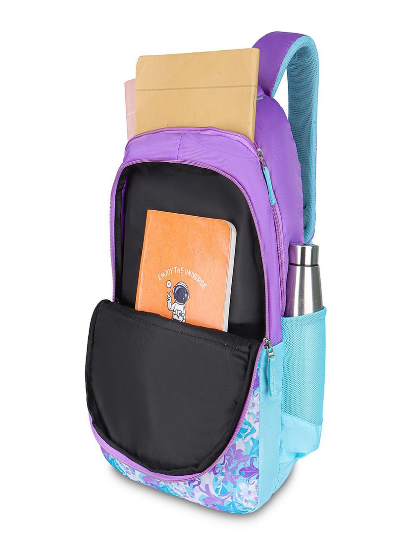 stylish kids backpack with floral printed design - 21940173 - Standard Image - 2