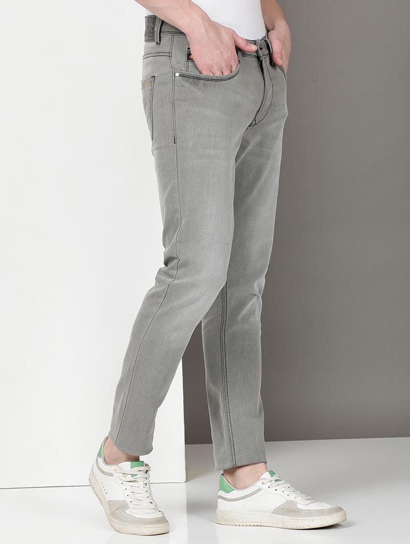 men washed mid rise full length jeans - 21940439 - Standard Image - 2