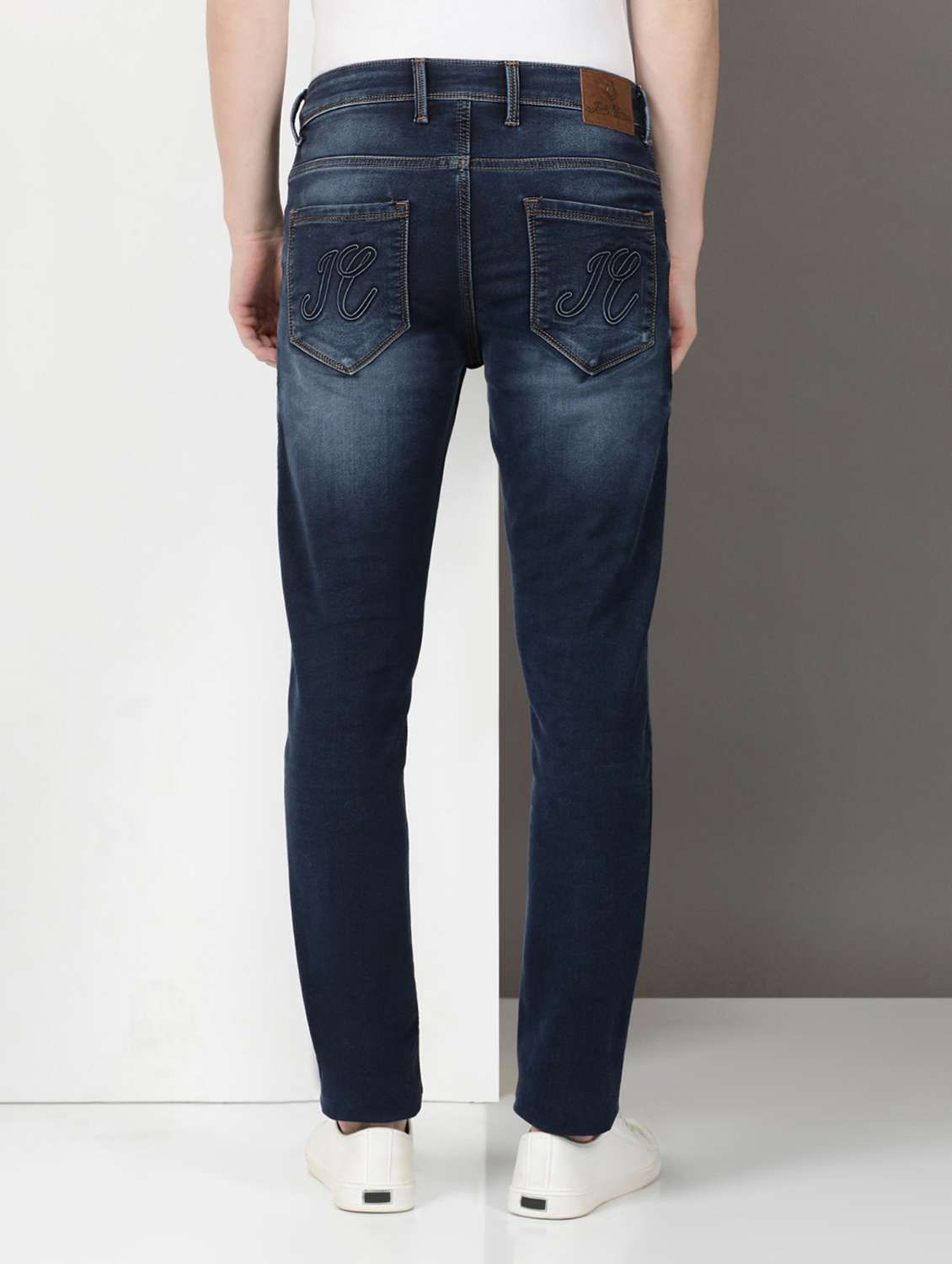 men mid rise full length denim jeans - 21940447 -  Standard Image - 2