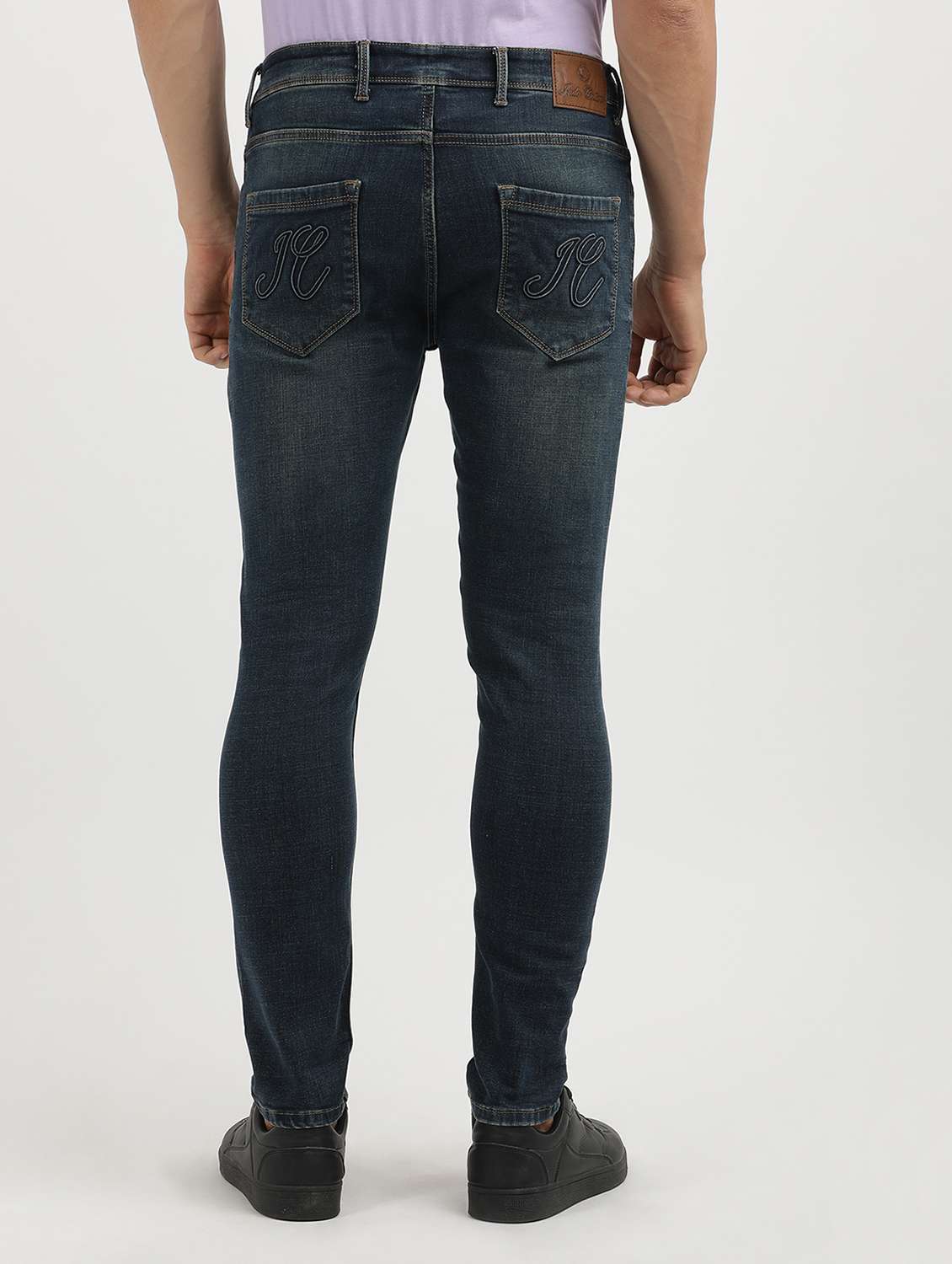 men mid rise full length denim jeans - 21940450 -  Standard Image - 2