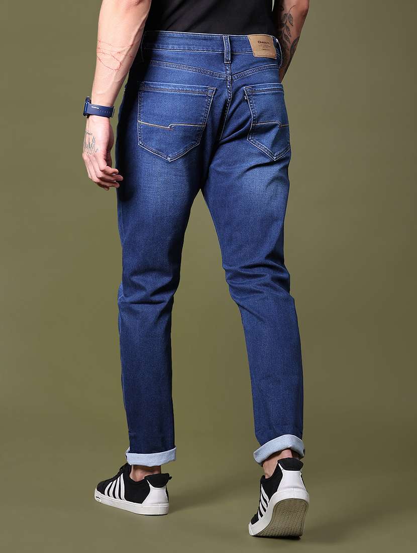 men washed mid rise full length jean - 21940545 -  Standard Image - 2