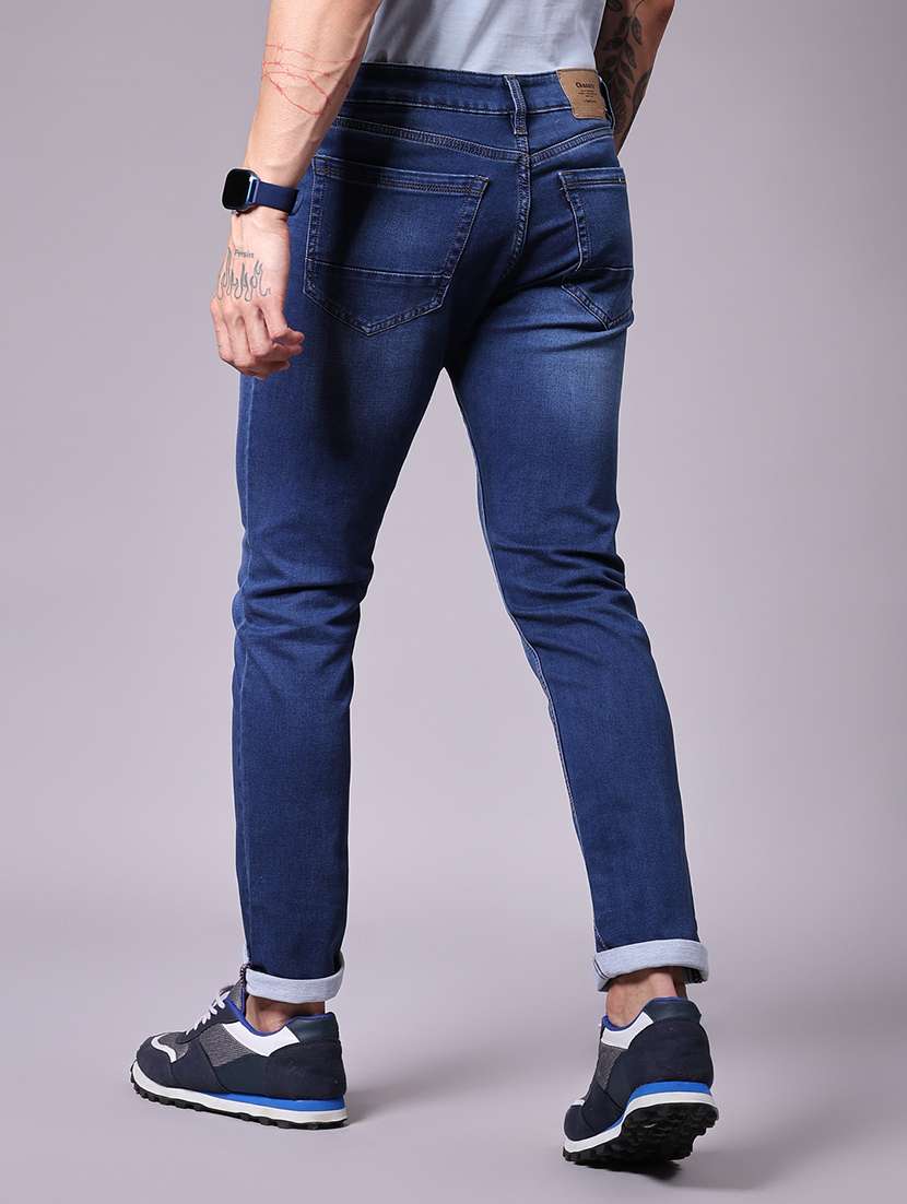 men washed mid rise full length jean - 21940546 -  Standard Image - 2