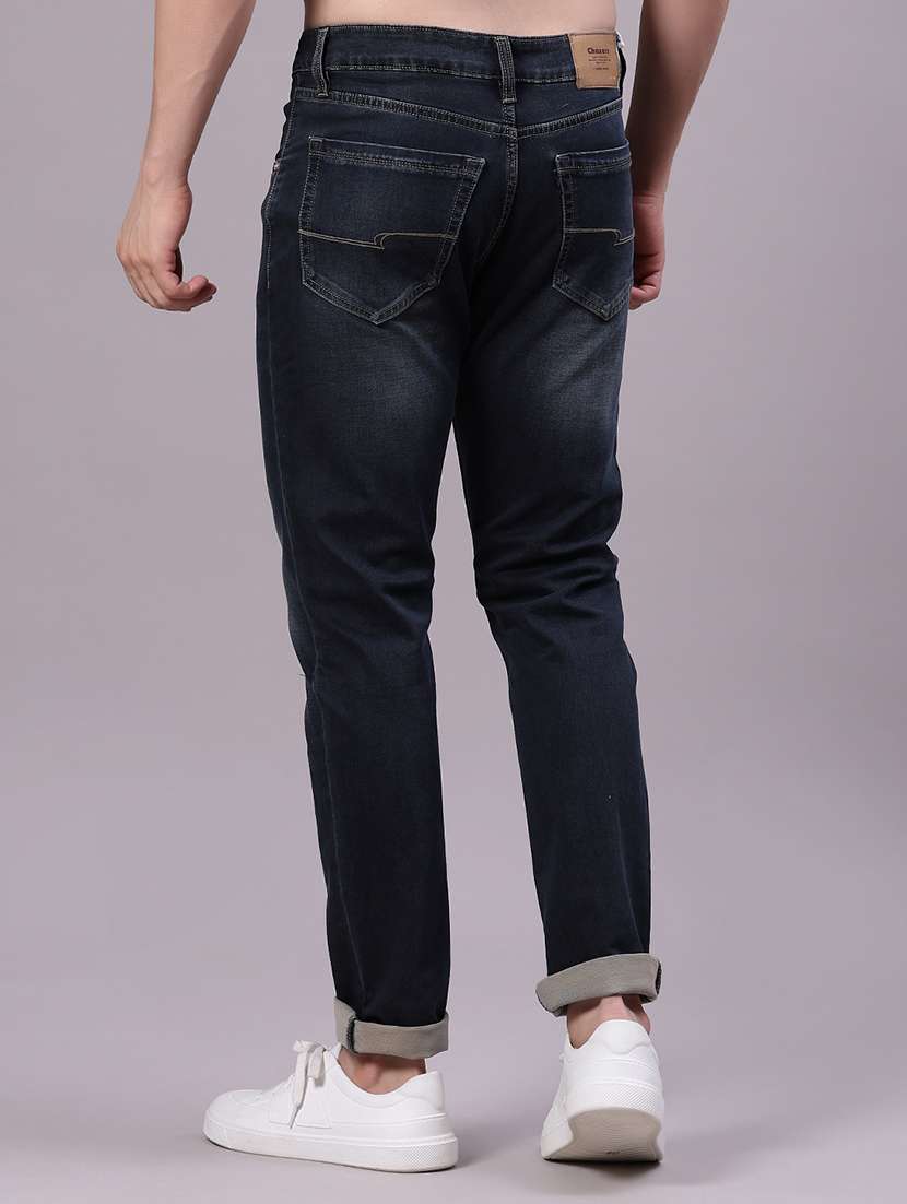 men washed mid rise full length jean - 21940549 -  Standard Image - 2
