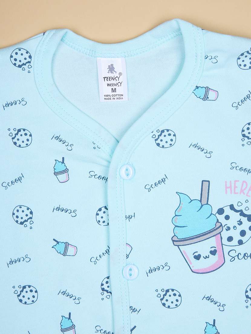 boys printed t-shirt & shorts twin set - 21941265 -  Standard Image - 2