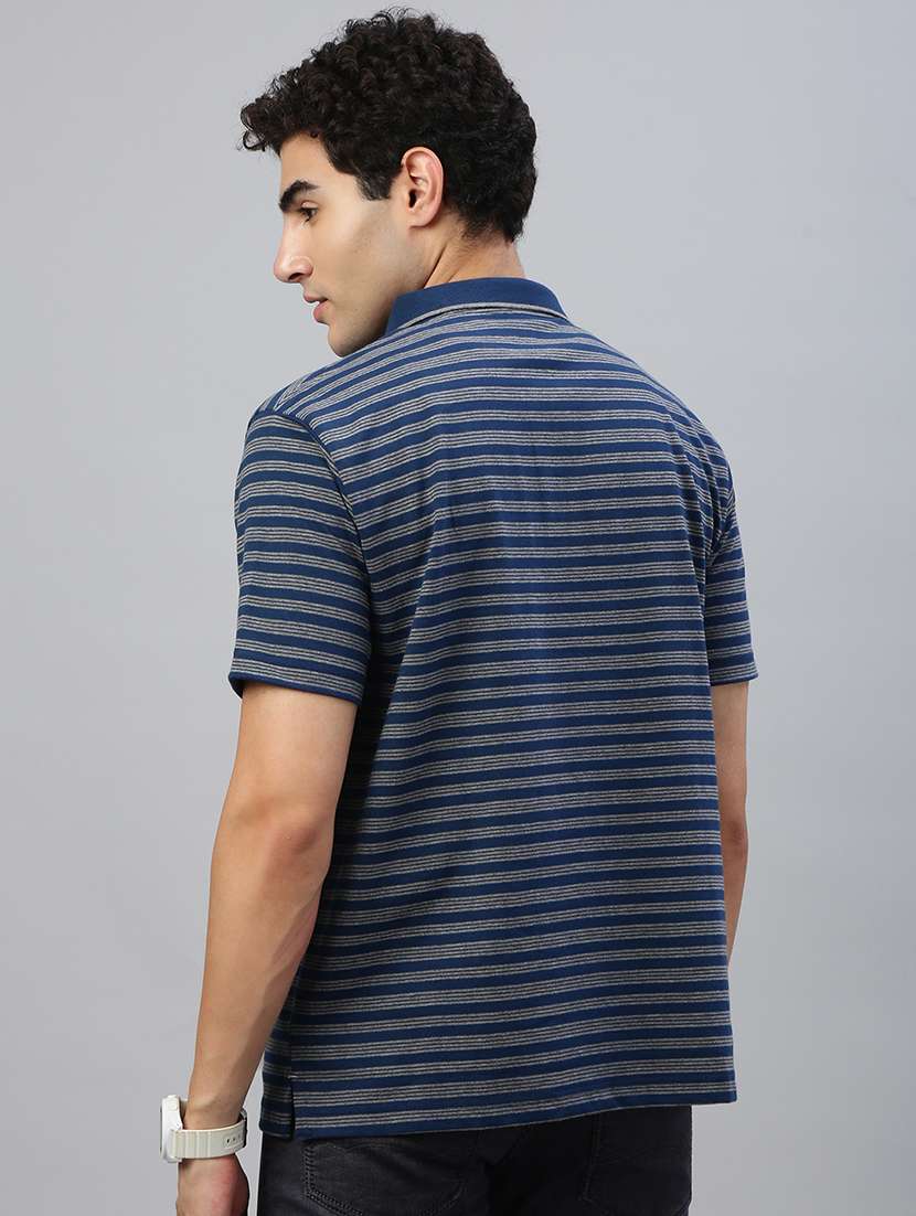 men printed short sleeve regular fit polo t-shirt - 21941394 -  Standard Image - 2