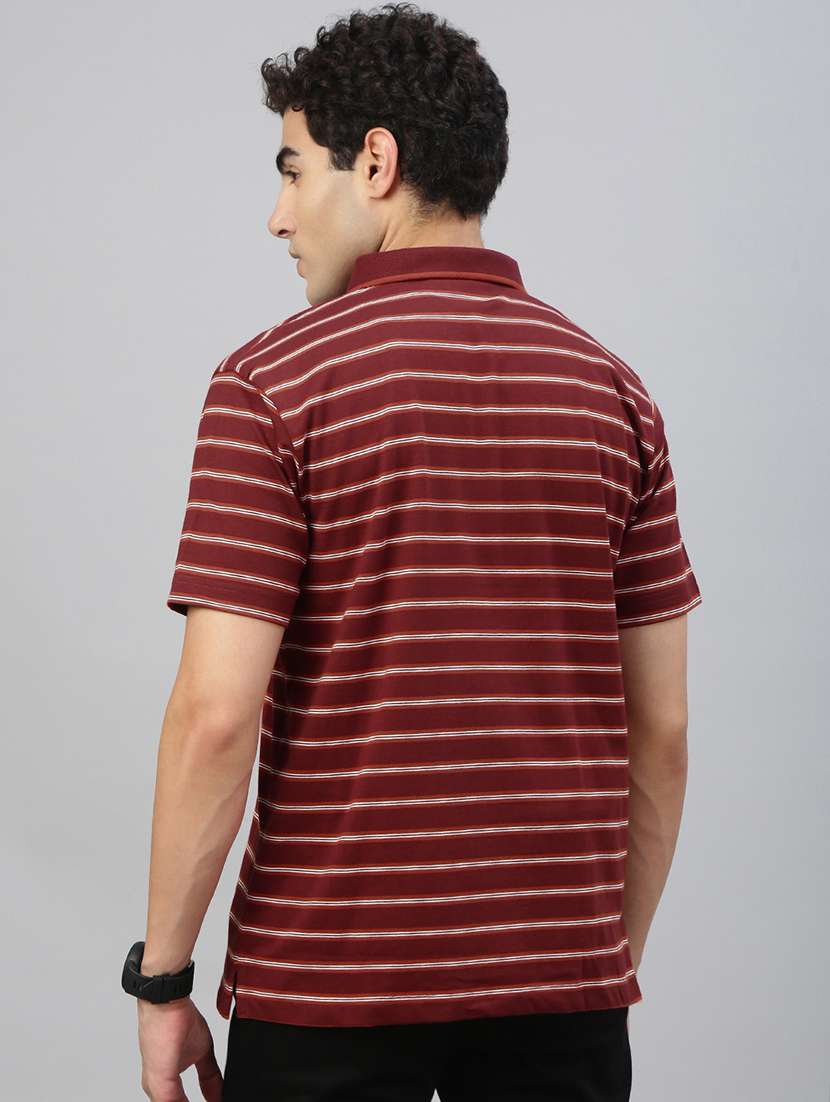 men printed short sleeve regular fit polo t-shirt - 21941396 -  Standard Image - 2